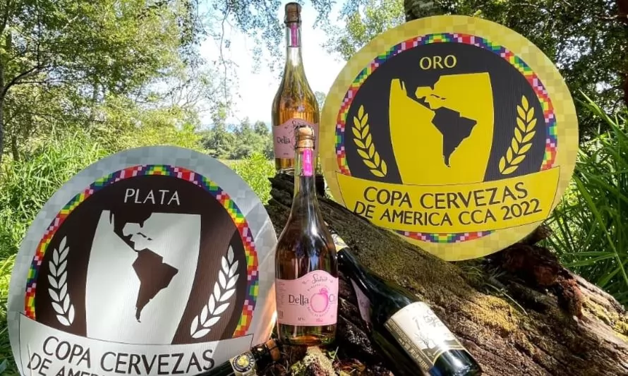 Argentino radicado en Chile se luce con sidra premiada como la mejor de América