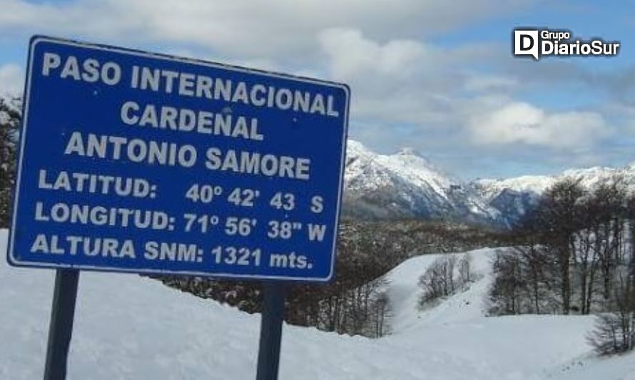 Habilitan tránsito por Paso Cardenal Samoré para todo vehículo 